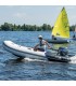 Yamaha YAM 380S pavimento in alluminio + Yamaha F15CMHL
