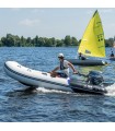 Yamaha YAM 380S pavimento in alluminio + Yamaha F15CMHL