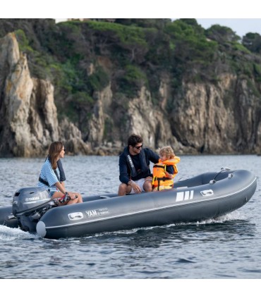 Yamaha YAM 420S Bootspaket mit Aluminiumboden und Yamaha F20GMHS