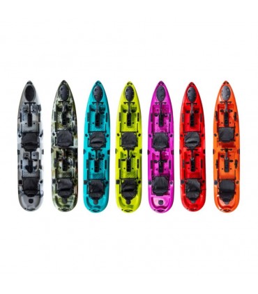KAYAK FALCON TANDEM D14 - 4.30m Double with pistachio helical systems