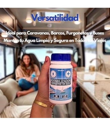 Chilanco pastilles de traitement d'eau 48 comprimés