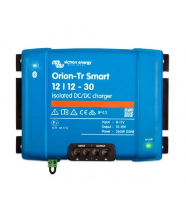 Covertidor Booster cargador Victron Orion-TR Smart 12/12-30A (360W) DC-DC Aislado