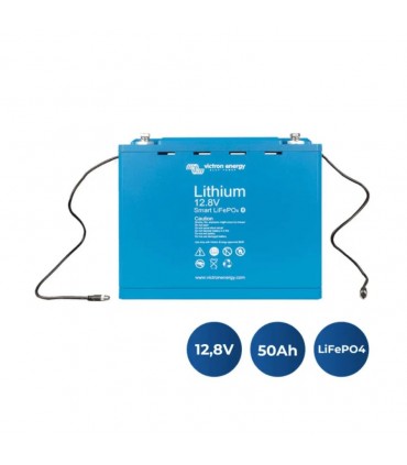 Bateria Victron LIFEPO4 SMART 12,8V/50Ah - BAT512050610