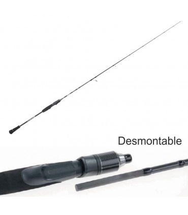 Caña Hart Jigging 0-250G 01,83m Hart Miura CMK Sólido Destacável