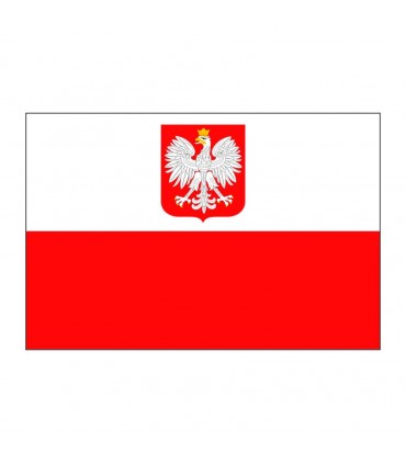 Polonia Bandiera diverse misure