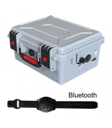 Dashiko elétrico bateria de motor fb75- 25.6V - 75ah 1920Wh com pulseira e controle de carregador