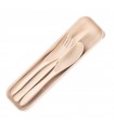 Game Cove Gabel + Löffel + Beige Messer