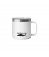 Copa isotérmica com asa 14oz / 414ml branco