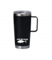 Isothermisches Glas mit ASA 20 Unzen / 600ml Schwarz