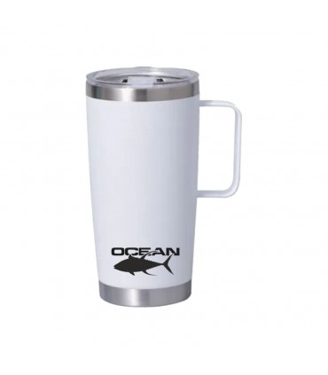 Isothermal glass with ASA 20oz / 600ml white