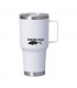 Vaso isotérmico con asa 30oz/900ml Blanco