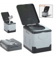 Dobrável seco de plástico dobrável potty potty 29x33x30cm