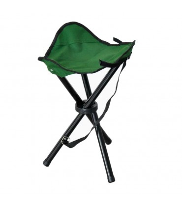Foldable Tripod Chair Stool 31x31x38cm