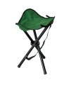 Tabouret de chaise de trépied pliable 31x31x38cm