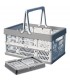 Caixa de dobragem multiuso com ASA 28L 44.5x32x25.8cm
