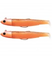 Bait Black Minnow 2-BM90 Double Combo Offshore 10g Orange Glow