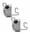 Köder schwarz Minnow 2-bm90 2 Köpfe Mops 7g Rohmaterial