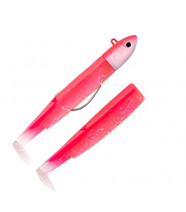 Bait Noir Minnow 3-BM120 Combo 37G Fluo rose