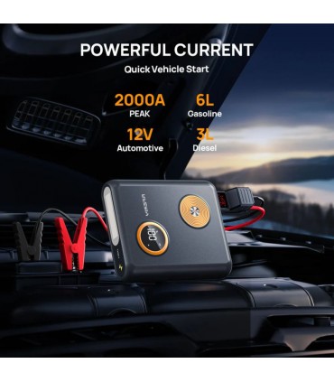 Auto-Batteriestarter Aferiy 2000a 12V