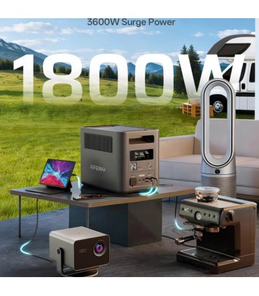 Tragbare Energiestation Aberiy 1800w 1024WH