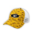 Ocean Cap One size Yellow Wave