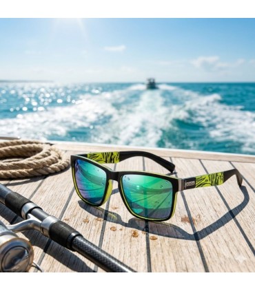 Ocean Venture Green Polarized Sunglasses