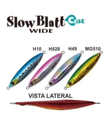 Slow Blatt Cast Wide Zetz 60 gr 79 mm