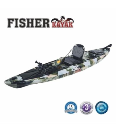 Kayak Pêcheur 13 Longueur 4.05m Largeur 0.84m.