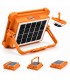 FOCO LED 300W LED rechargeable avec panneau solaire 3.7v-4800mAh