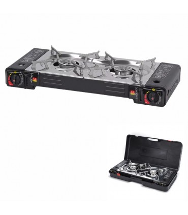 Kitchen Hornillo Gas 2 Fires 63x26x8.5cm butt