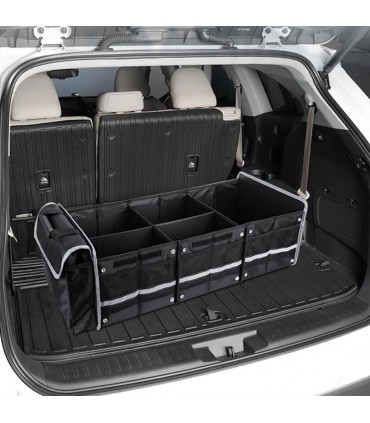 Folding Organizer Box Blue Car with Refrigerator 90x36x31cm