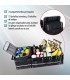 Folding Organizer Box Blue Car with Refrigerator 90x36x31cm