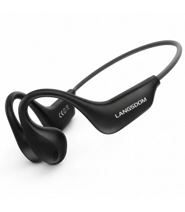 Fones de ouvido com microfone condução Oseia LangsDom Be20 - 16GB IPX68