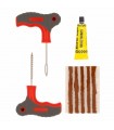 Kit reparación pinchazos ruedas coche 8 piezas