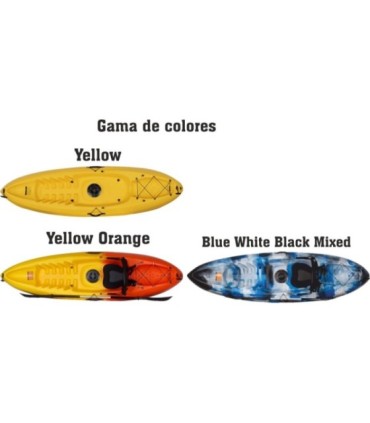 KAYAK BEACH 9 LONG 2.70m LARGEUR 0.80m jaune
