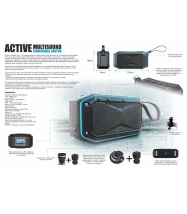 Altoparlante bluetooth multisuono attivo IPX67