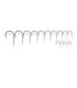 Double Barb Round Bent Hook 521