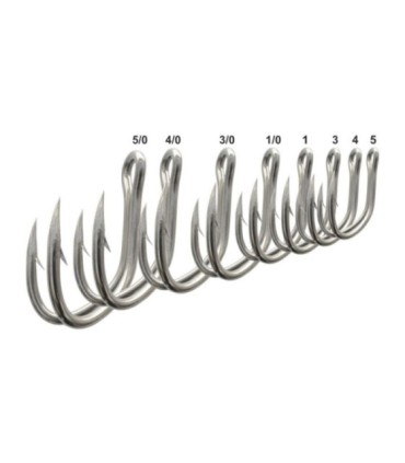 Anzuelo Fisherpro Aji doble Acero inoxidable