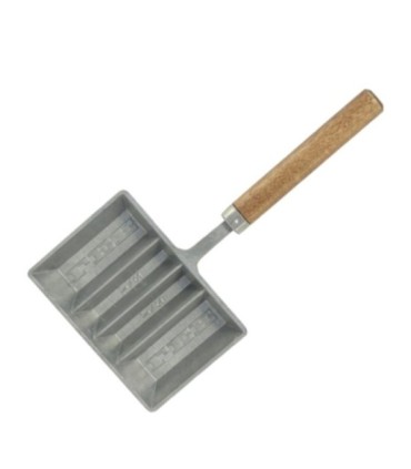 Lingotto tipo stampo piombo 250gr e 500gr