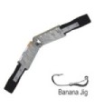 Moule en plomb Banana Jig différentes tailles