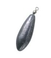 Teardrop lead with swivel various sizes