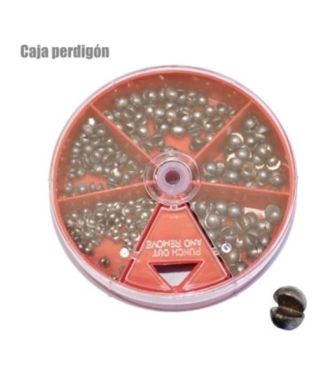 Caixa de pellets de chumbo 80gr 0,5-0,4-0,8-1,0-2,0gr