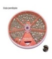 Lead pellet box 80gr 0.5-0.4-0.8-1.0-2.0gr