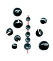 Pacote de Haewon preto de precisão de bola de chumbo 5 unidades