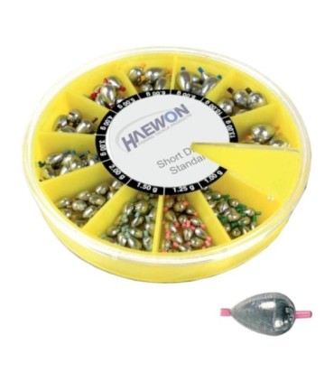 Blei Short Drop Haewon 140pcs 1.0-13.0gr