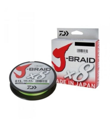 Daiwa J Treccia X8 Chartreuse 150M