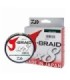 Daiwa J Braid X8 dark green-verde 300M