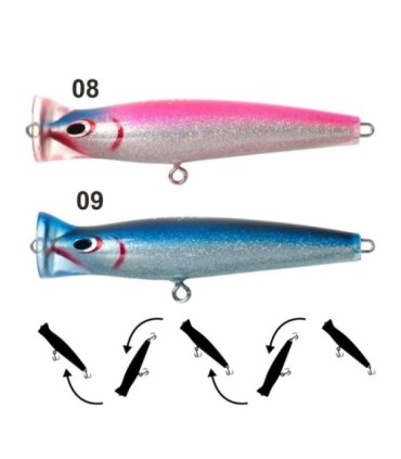 Sea Falcon Pixy Crystal Lame Bouchon 125mm-32gr