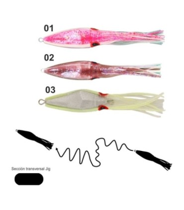 Swimming Squid Sea Falcon 60gr