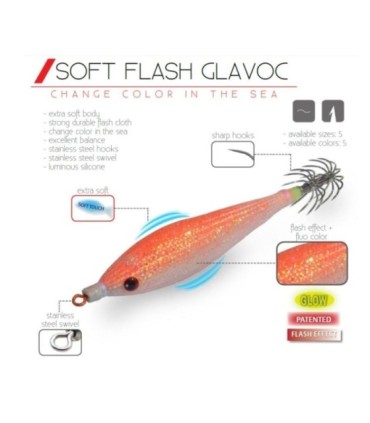 Jibionera Soft Flash Glavoc DTD 1.5 55mm 3.2gr
